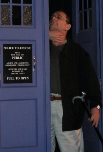 Sylv gets ambushed in the TARDIS.