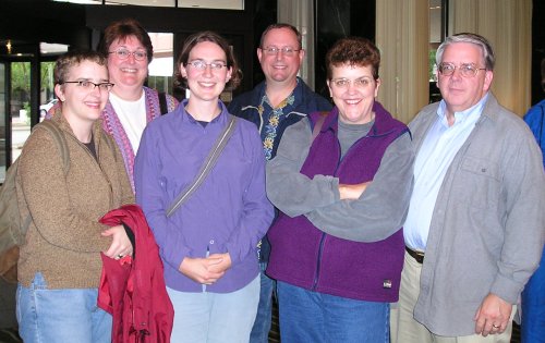 The parents and brides.