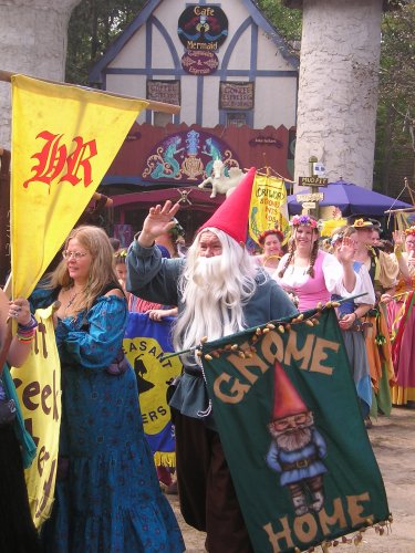 The Festival parade.