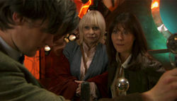The Doctor, Sarah and Jo Grant
