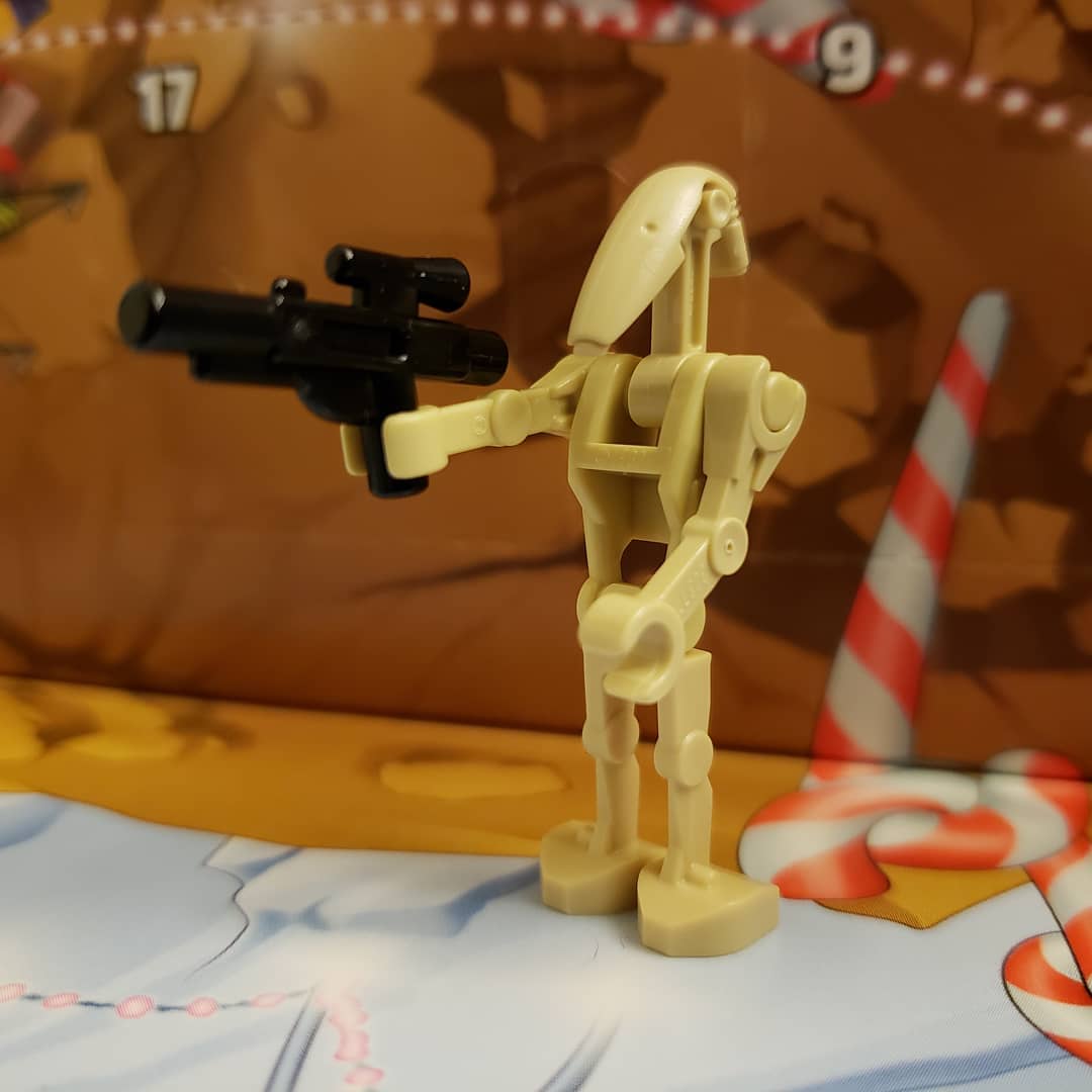 Day 8 of my Star Wars LEGO Advent Calendar Battle Droid FTW